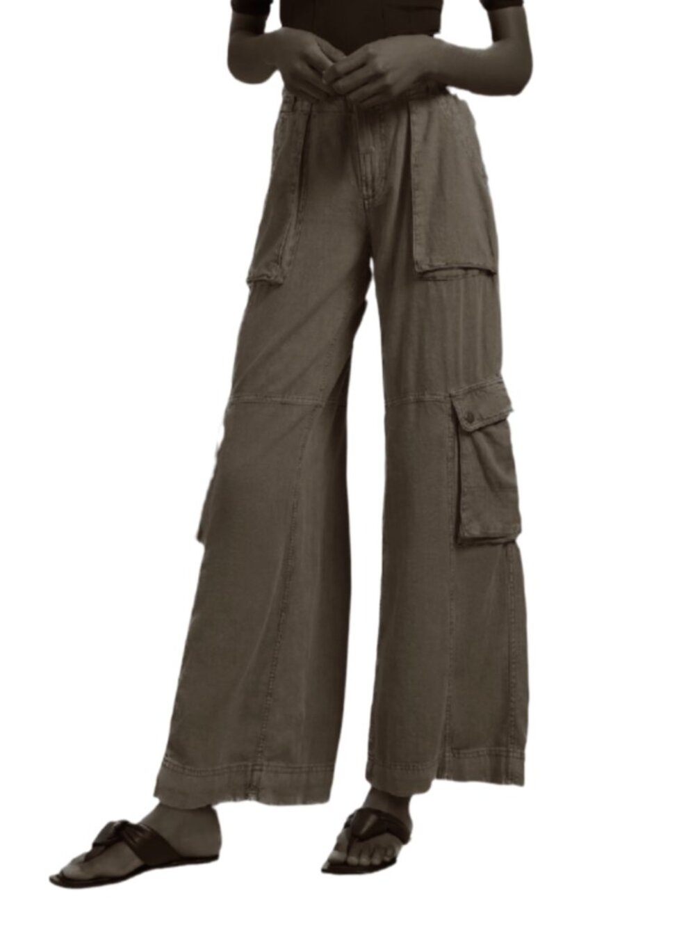 Anthropologie Beach Cargo Pants 12  *Run SMALL, Perfect Condition